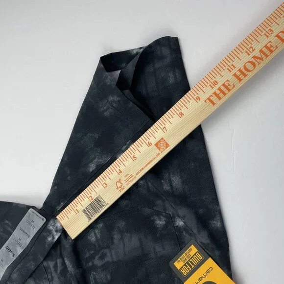 Carhartt Shorts Boys M 10 12 Black Tie-Dye Flat Front Elastic Waist APP1859 - Picture 9 of 9